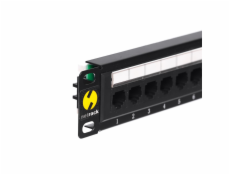 NetRack Patch panel 10   12-portów Kat. 5e UTP (104-14)