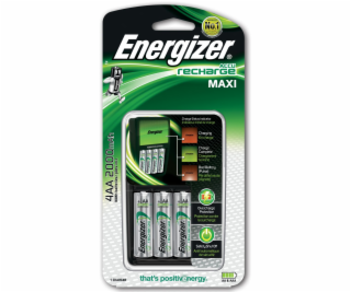 Nabíjačka batérií Energizer Maxi + 4 nabíjacie batérie AA Po