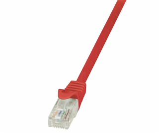 LogiLink Patchcord CAT 6 U/UTP EconLine, 3m, czerwony (CP...