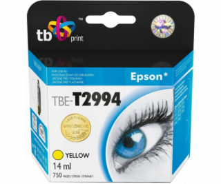 TB kompatibilní inkoustová kazeta s Epson T2994, žlutá (T...