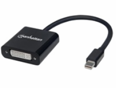 Adaptér AV Manhattan DisplayPort Mini - DVI-I czarny (152549)