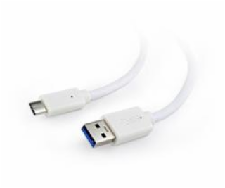 Gembird kabel USB 3.0 (AM) na USB 3.1 (CM), 3 m, bílý