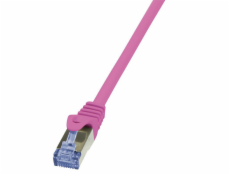 LogiLink Patchcord Cat.6A, S/FTP, 1,5m, różowy (CQ3049S)