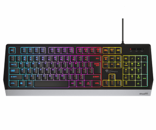 Natec GENESIS Rhod 300 RGB US Gaming keyboard USB Black