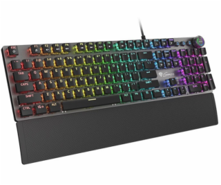 Genesis mechanická klávesnice THOR 400, US layout, RGB po...