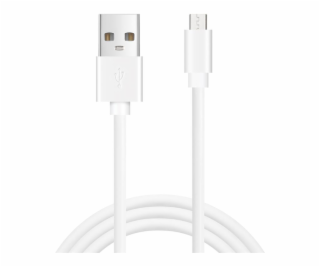 Kabel USB Sandberg USB-A - microUSB 1 m Biały (340-33)