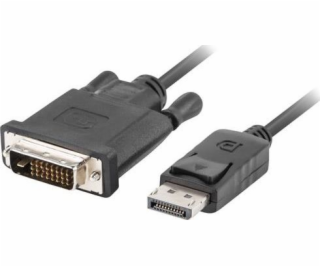 Lanberg DisplayPort - DVI-D kabel 1m černý (CA-DPDV-10CU-...