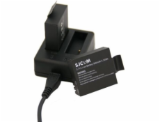 SJCAM pre SJ4000/SJ5000/M10 (R-RA-ŁAD-SJ4-5-M10) Dvojitá nabíjačka