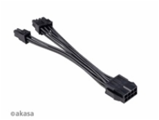 AKASA adaptér 8-Pin to 8+4-Pin Power Adapter Cable