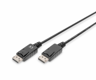 Digitus propojovací kabel DisplayPort, DP M/M, 5,0 m, s b...