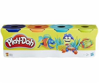 PlayDoh 4pak Wild Colors