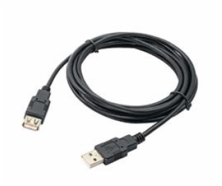 Kabel USB Akyga USB-A - USB-A 3 m Czarny (AK-USB-19)