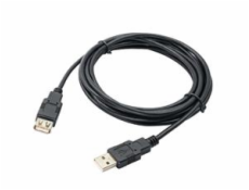 Kabel USB Akyga USB-A - USB-A 3 m Czarny (AK-USB-19)