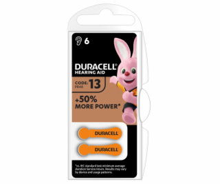 Duracell Bateria do aparatów słuchowych PR48 290mAh 6 szt.