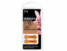 Duracell Bateria do aparatów słuchowych PR48 290mAh 6 szt.