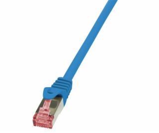 LogiLink Patchcord CAT.6 S/FTP 10m, niebieski (CQ2096S)