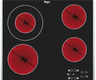 Whirlpool AKT 8130 BA Sklokeramická varná doska
