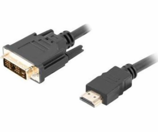 Lanberg CA-HDDV-10CC-0030-BK LANBERG HDMI (M) na DVI-D (M...