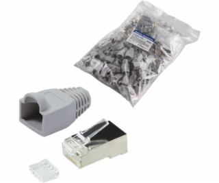 LogiLink Złącze wtykowe CAT6 RJ45 100 sztuk (MP0021)