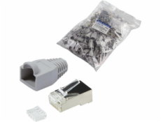 LogiLink Złącze wtykowe CAT6 RJ45 100 sztuk (MP0021)