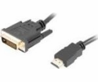 Lanberg HDMI - DVI-D kabel 3m černý (CA-HDDV-20CU-0030-BK)