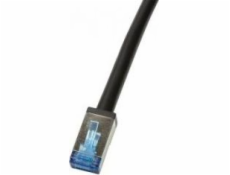 LogiLink Patchcord Logilink Cq7083s Cat.6a S/ftp Pvc+pe 7,5m Czarny