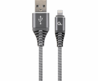 Gembird nabíjecí kabel Lightning 8-pin (M) na USB 2.0 (M)...