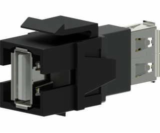 Keystone USB 2.0 A-USB 2.0 A adaptér černý