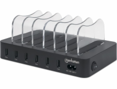 Manhattan Charger 6-port Power Station 6x USB-A 5V 2.4A 50W