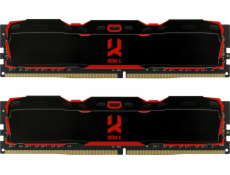 DIMM DDR4 16GB 2666MHz CL16, DUAL CHANNEL KIT GOODRAM IRDM X BLACK