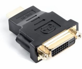 LANBERG redukcia HDMI (M) na DVI-D (F) (24+5) čierny