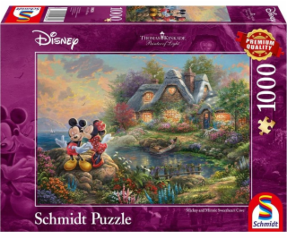 Puzzle prémiové kvality 1 000 dílků THOMAS KINKADE Mickey...