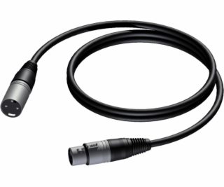 Kabel XLR samec - XLR samice 0,5 M