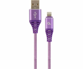 Gembird nabíjecí kabel Lightning 8-pin (M) na USB 2.0 (M)...