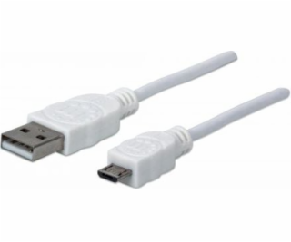 Manhattan USB 2.0 A-St. USB kábel > micro-B-St. 1,0 m (32...