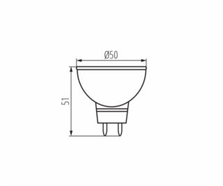 Kanlux Żarówka Tomi LED Gx5,3 12V 5W (22705)