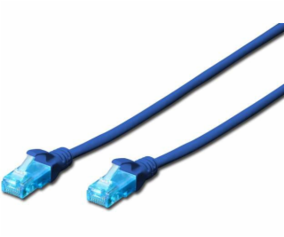 Propojovací kabel RJ45 / RJ45 U / UTP kat.5e 0,25m AWG 26...