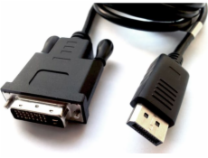 Kabel Unitek DisplayPort - DVI-D 1.8m czarny (Y-5118BA)