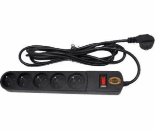 Power strip with surge protector ORVALDI ORV-5 5M