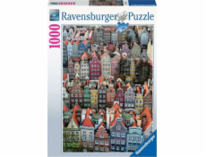 Puzzle 1000 dílků Polské město Gdaňsk