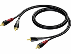 Kabel 2x RCA / Cinch samec - 2x RCA / Cinch samec 3 m