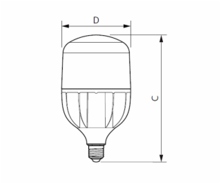 Philips Żarówka LED E27 35W TForce Core HB MV ND 840 G3 5...