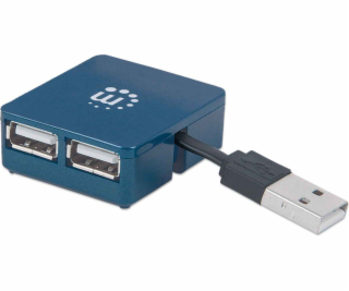 HUB USB Manhattan 4x USB-A 2.0 (160605)