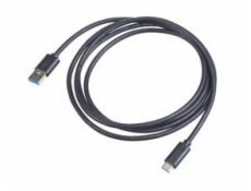 Kabel USB Akyga USB-A - USB-C 1.8 m Czarny (AK-USB-29)