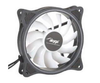 Akyga ventilátor 120mm/mini 6 pin/15 LED/RGB 