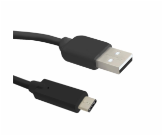 QOLTEC 50489 Qoltec Cable USB 3.1 type C male USB 2.0 A m...