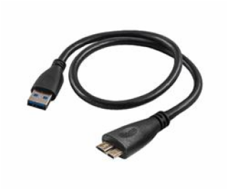 Kabel USB Akyga USB-A - microUSB 0.5 m Czarny (AK-USB-26)