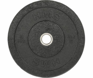 HMS Talerz Olimpijski Bumper 5 Kg Czarny (CHTBR05)