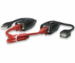 Adaptér USB Manhattan Czarny (179300)