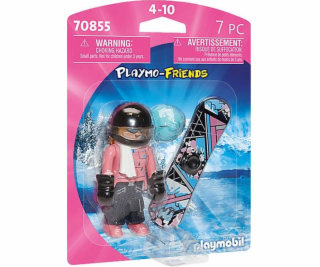 Playmobil Akční figurka Playmo-Friends Snowboarder (70855)